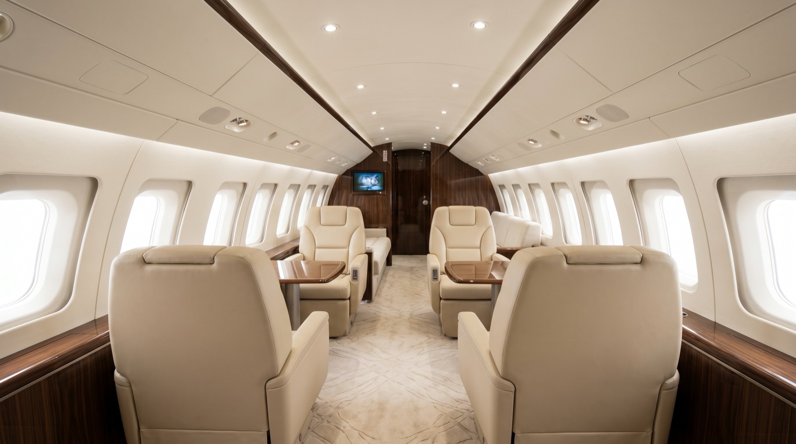 Airbus ACJ TwoTwenty cabin interior