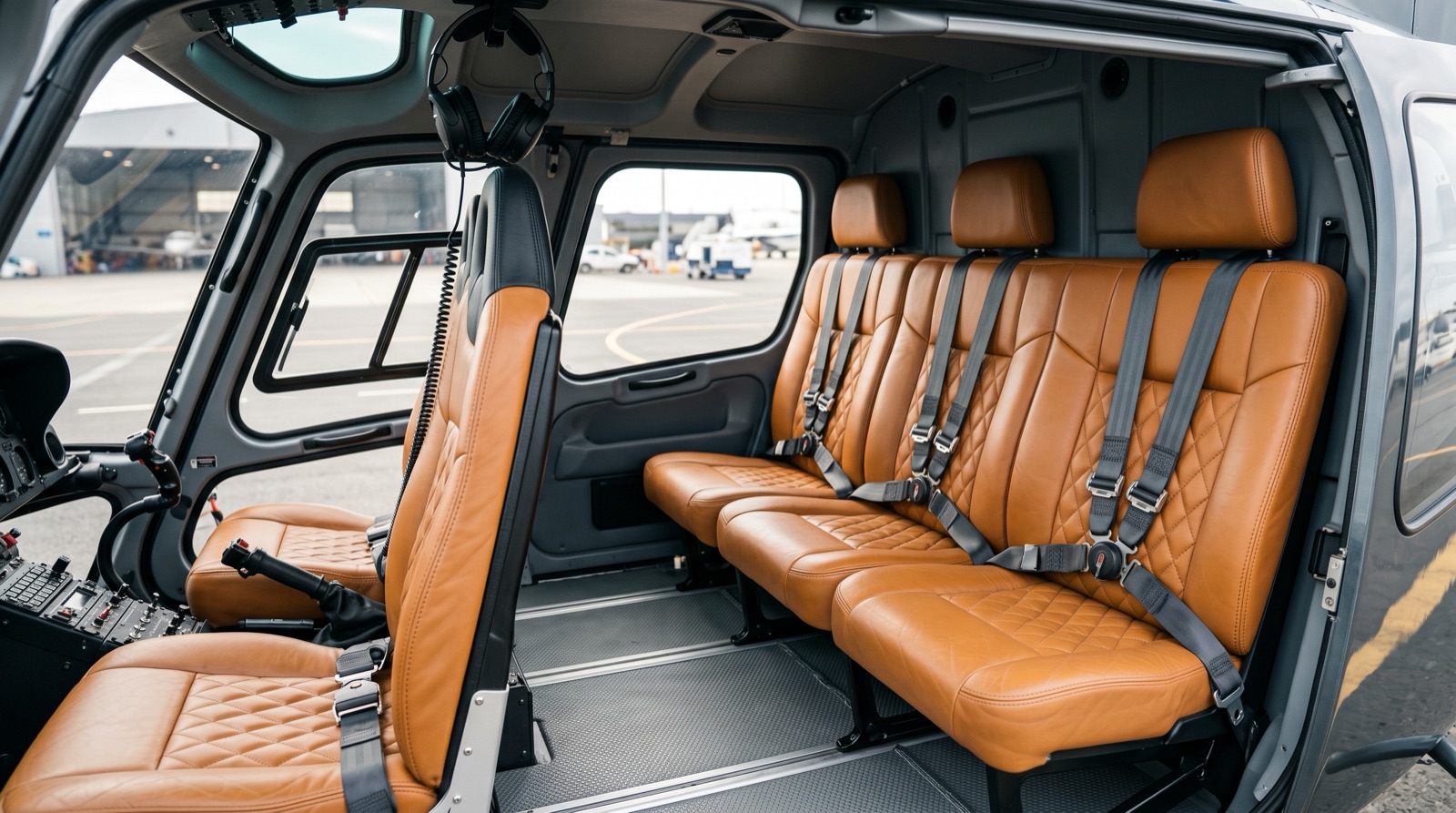 Airbus H125 cabin interior