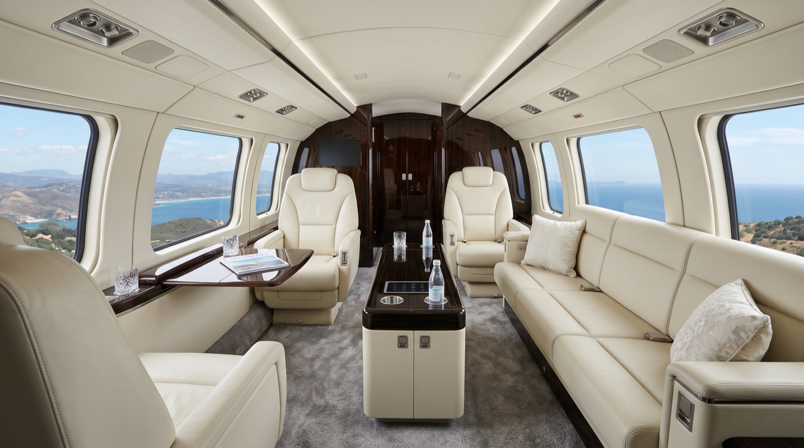 Airbus H155 cabin interior
