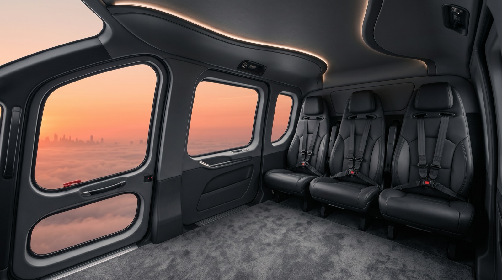 Airbus H160 cabin interior