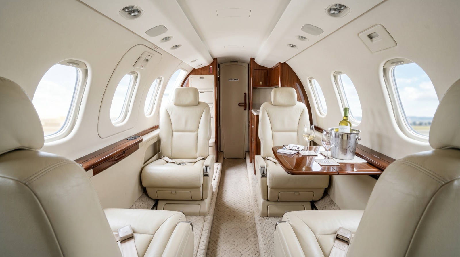 Beechcraft Premier IA cabin interior