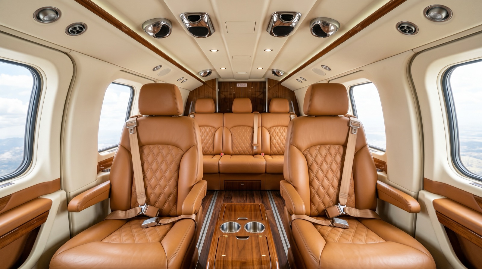 Bell 430 cabin interior
