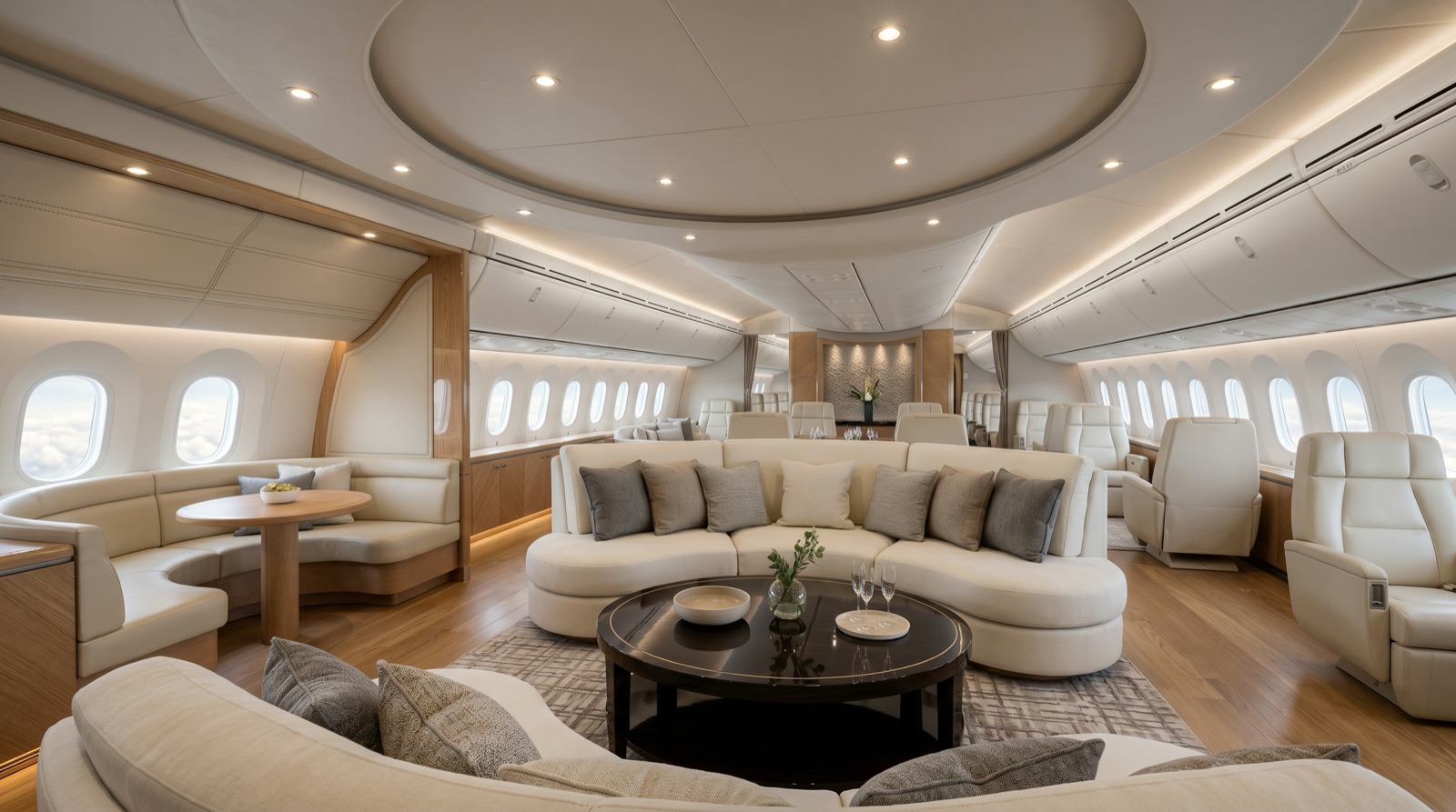 Boeing BBJ 787-8 cabin interior