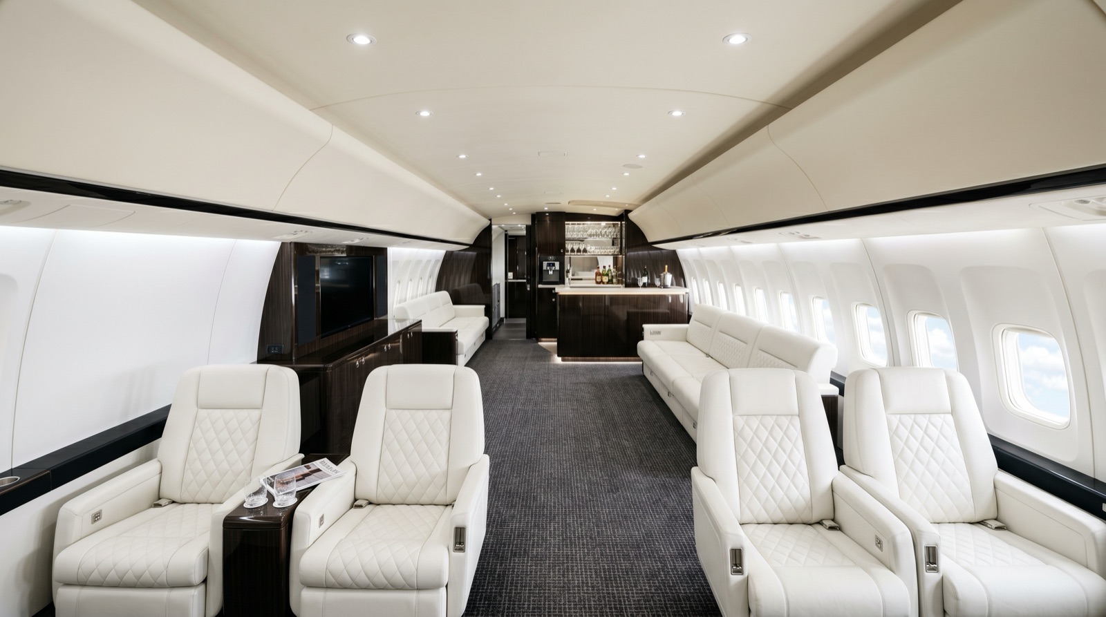 Boeing BBJ 737 MAX cabin interior