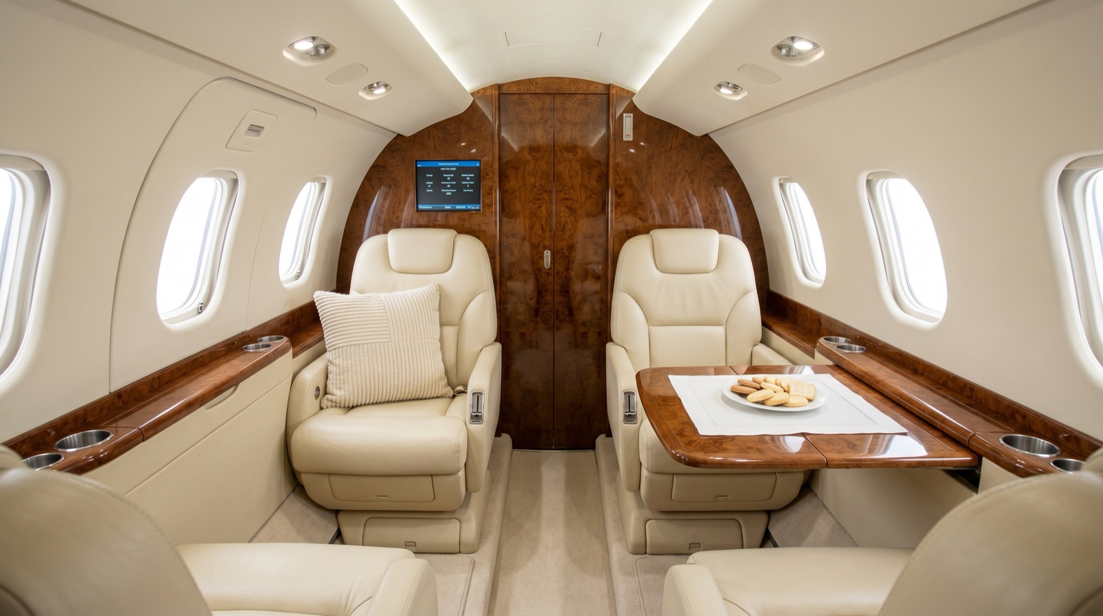 Bombardier Learjet 40XR cabin interior