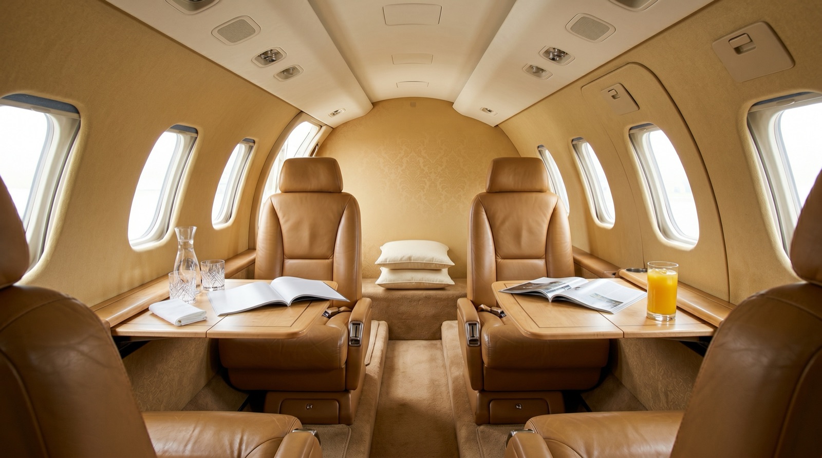Cessna Citation Bravo cabin interior
