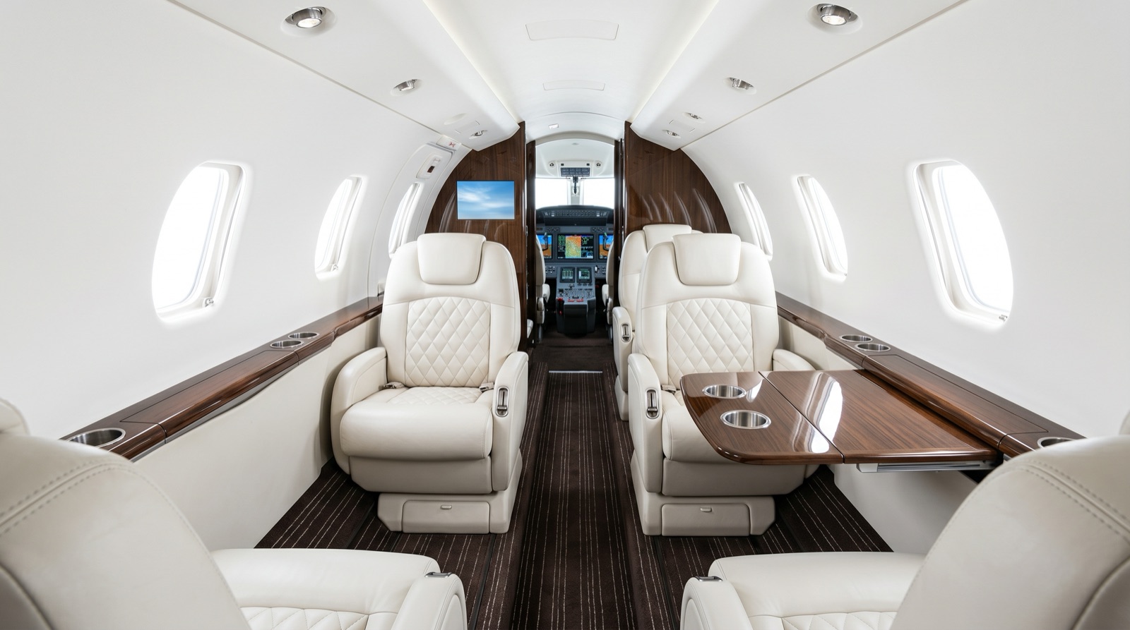 Cessna Citation Excel cabin interior
