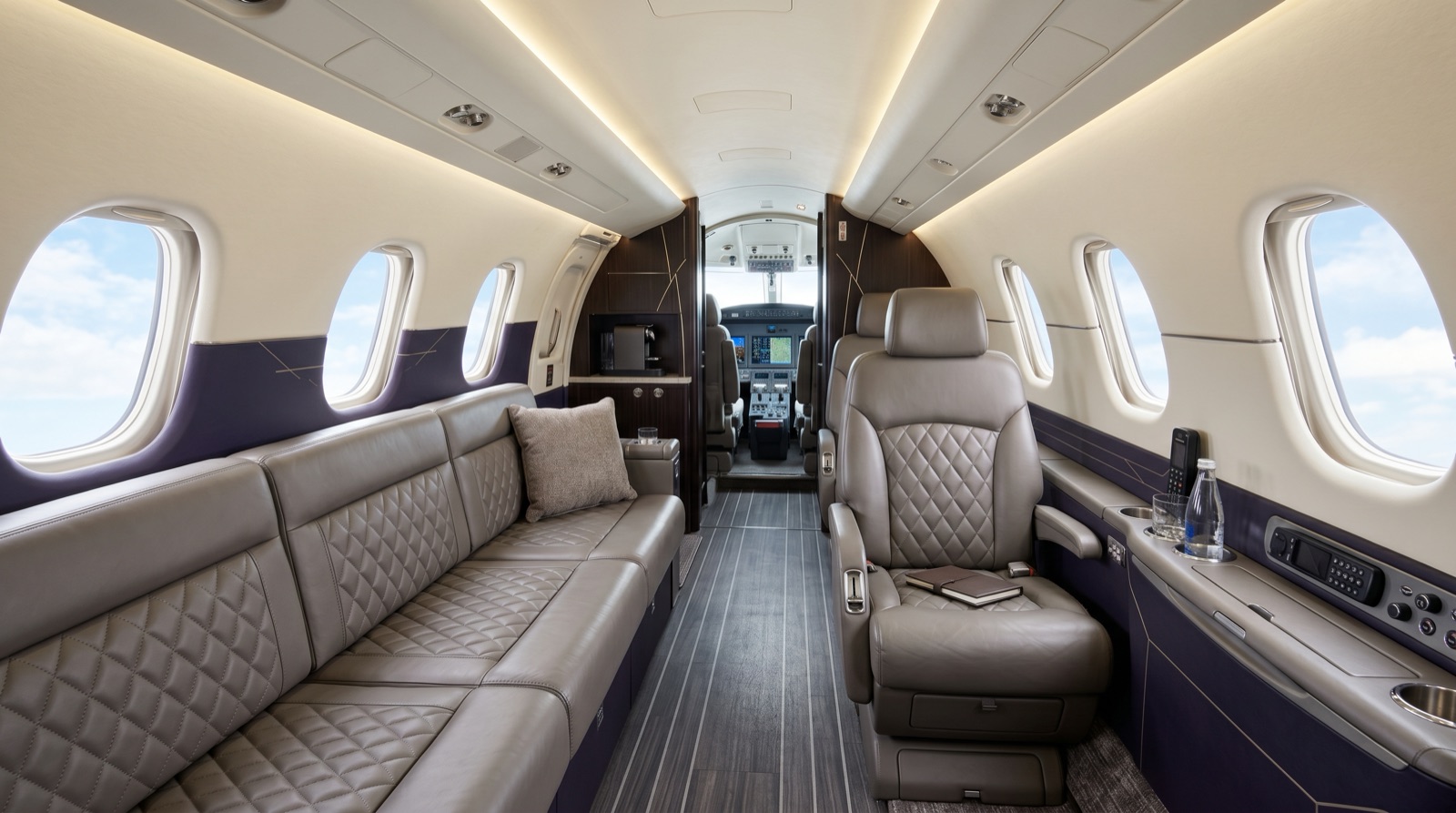 Cessna Citation Sovereign cabin interior
