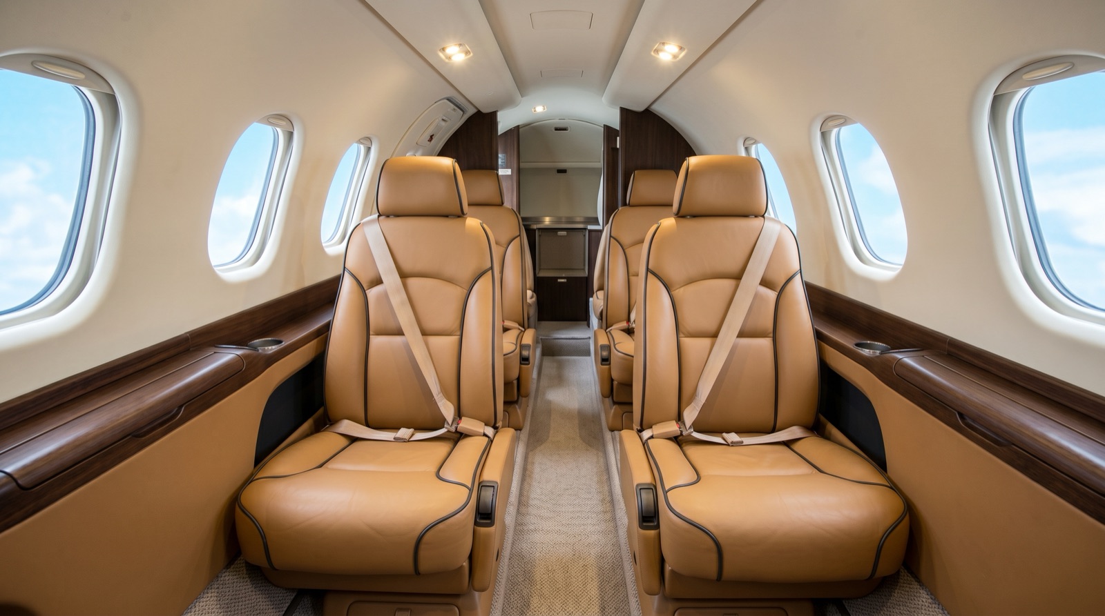 Eclipse 550 cabin interior