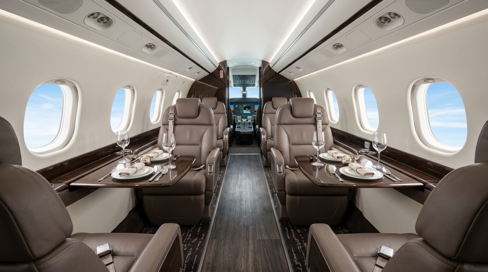 Embraer Praetor 500 cabin interior