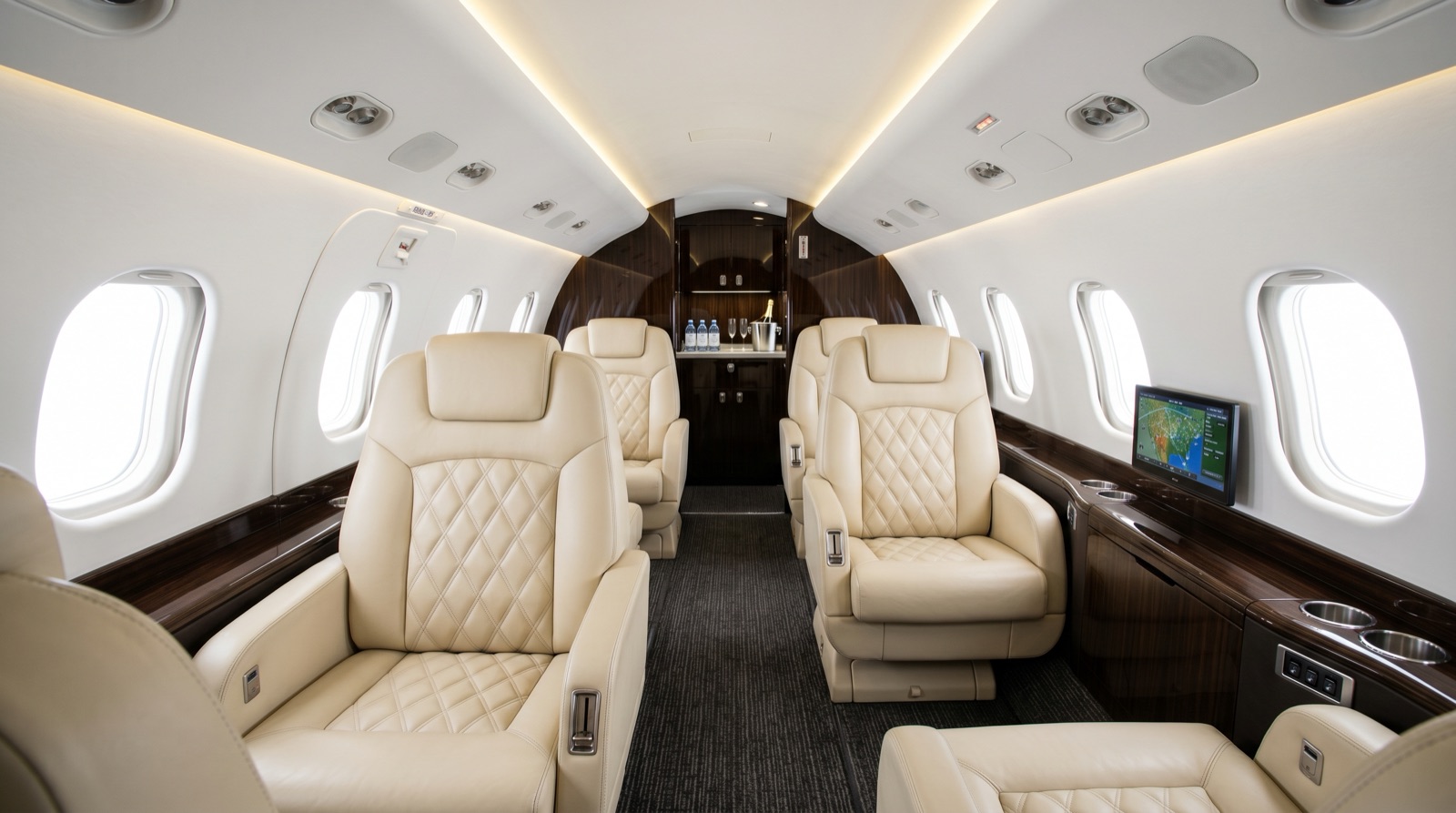 Learjet 75 Liberty cabin interior