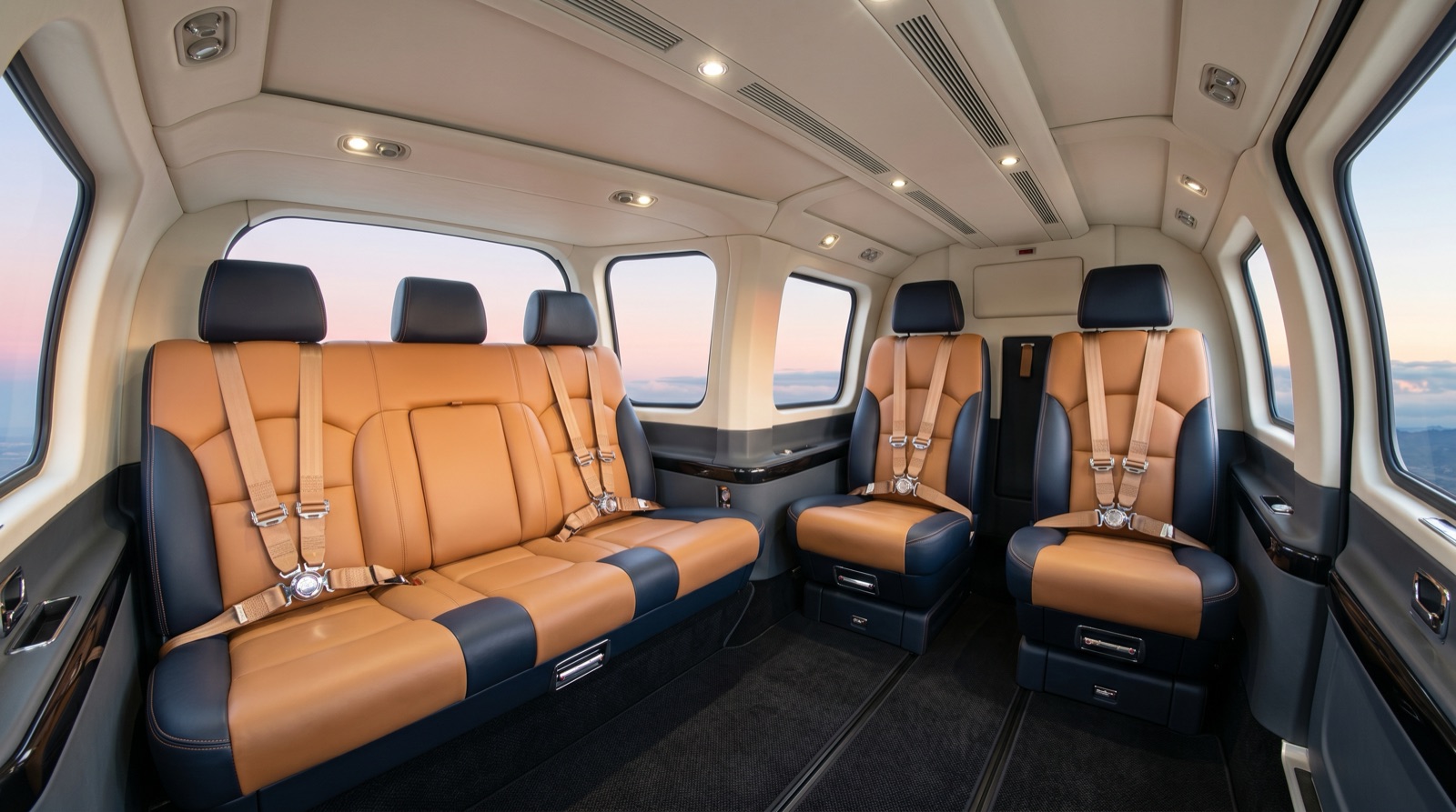 Leonardo AW109 GrandNew cabin interior