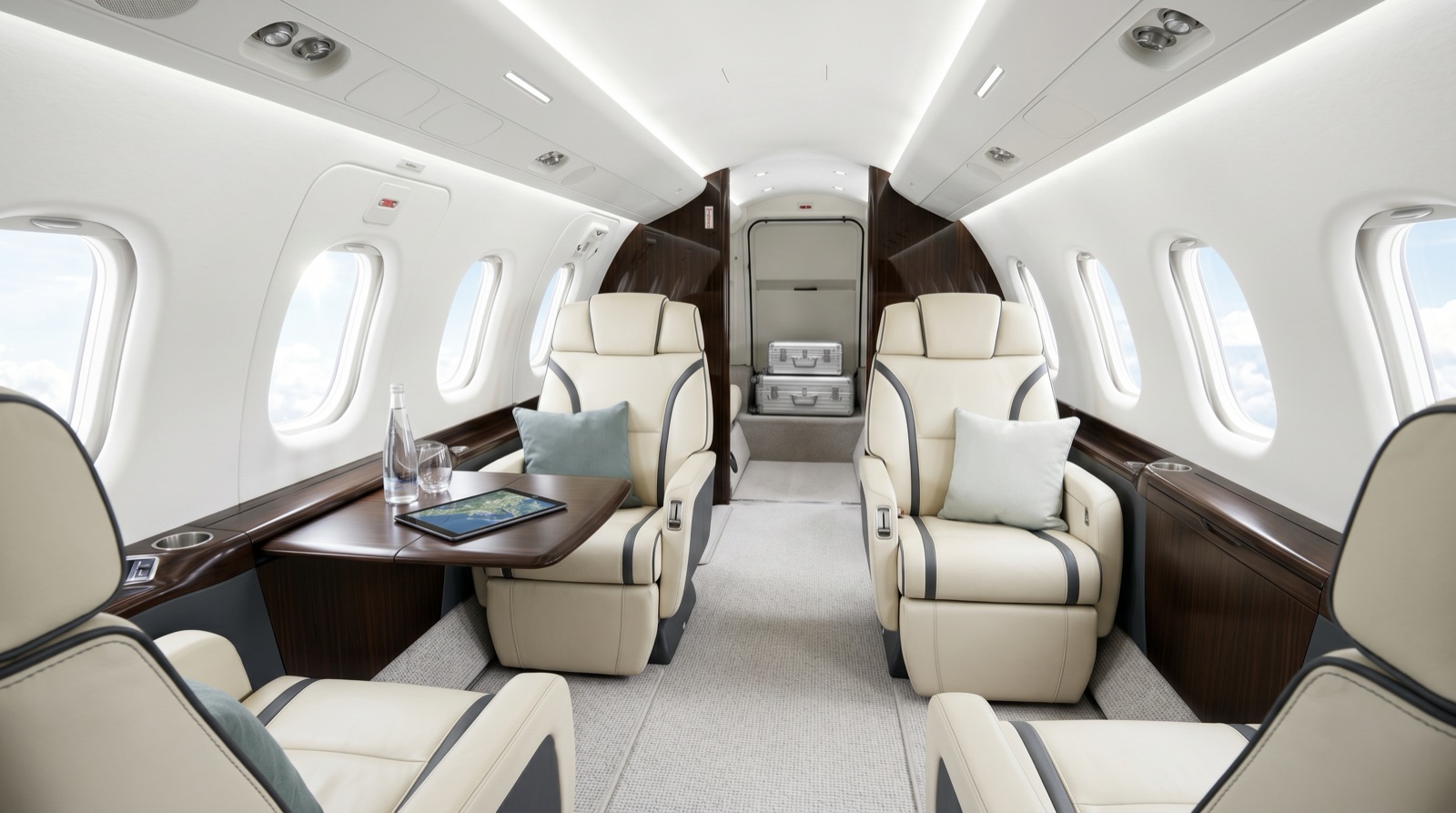 Pilatus PC-24 cabin interior