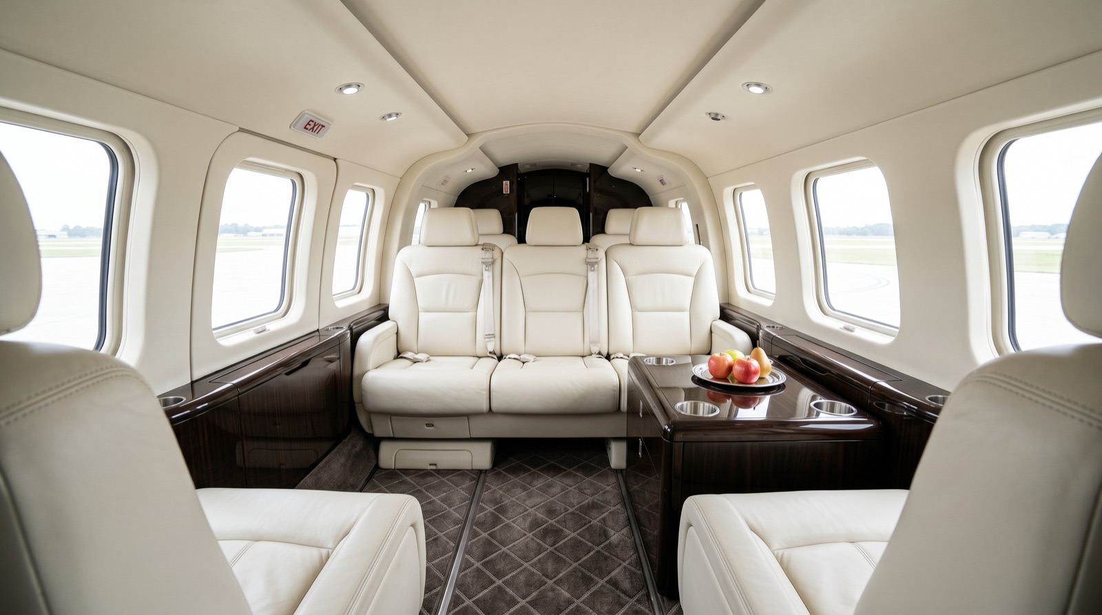 Sikorsky S-76C++ cabin interior
