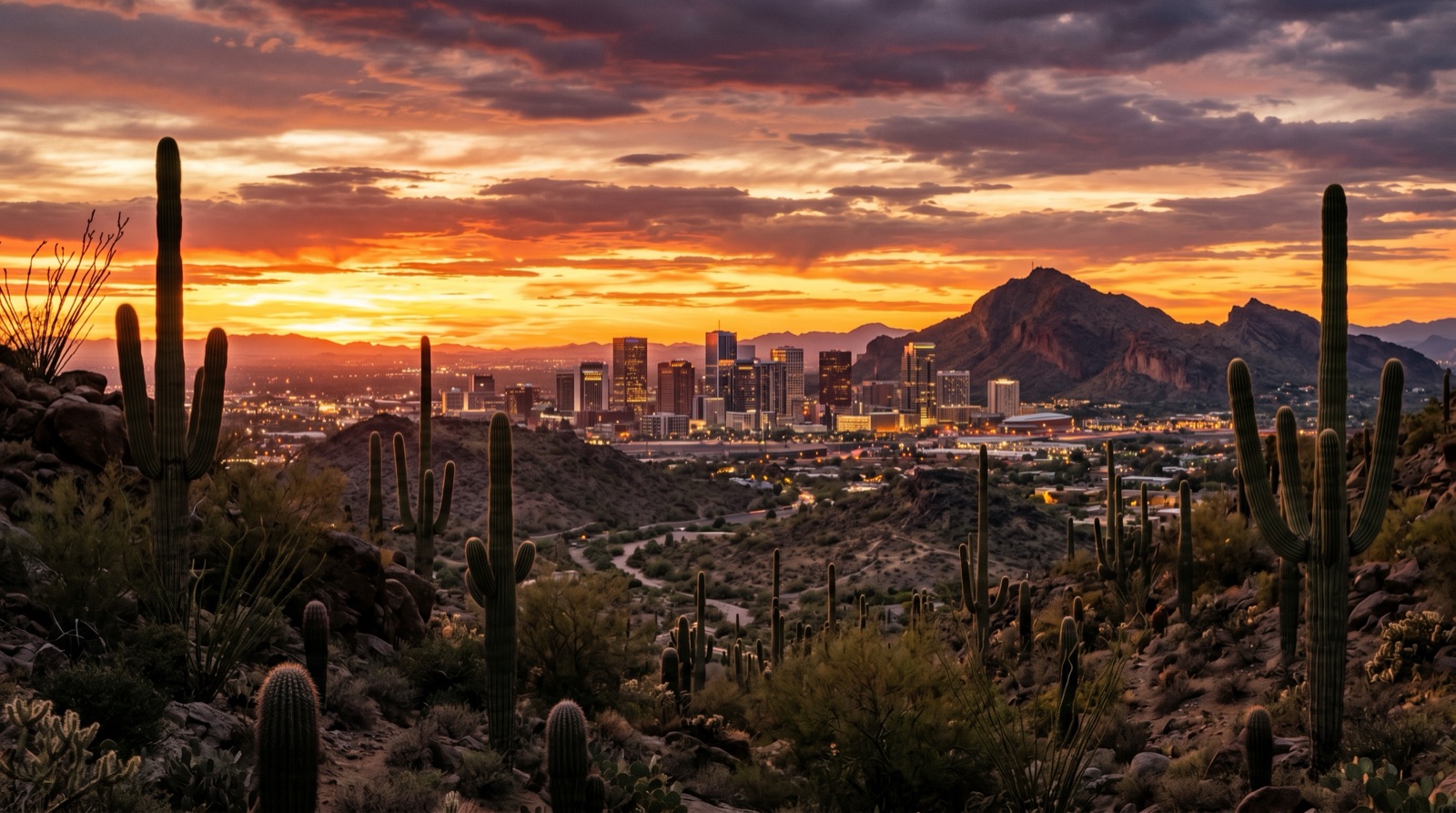 Private jet charter to Phoenix