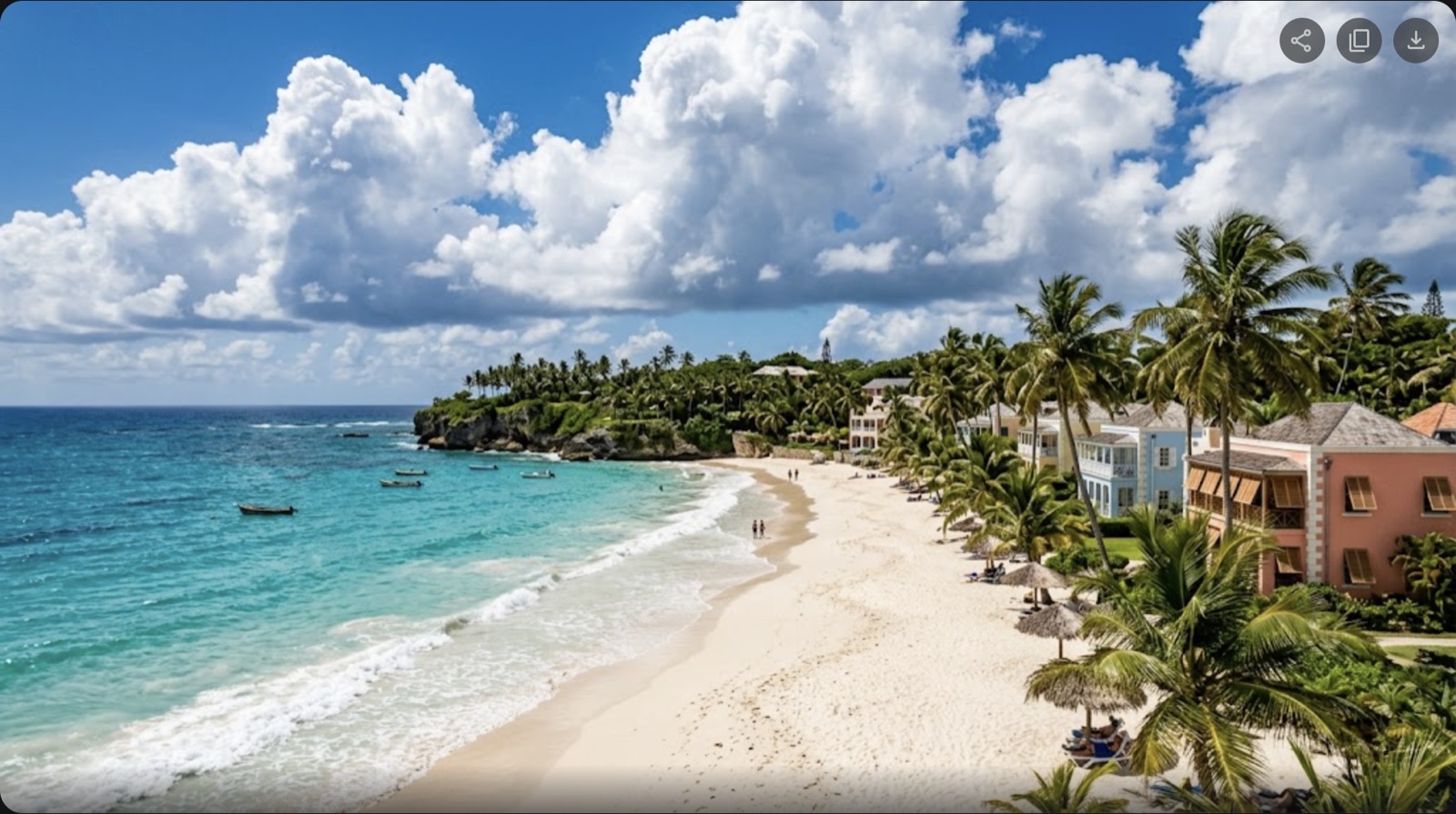 Private jet charter to Bridgetown