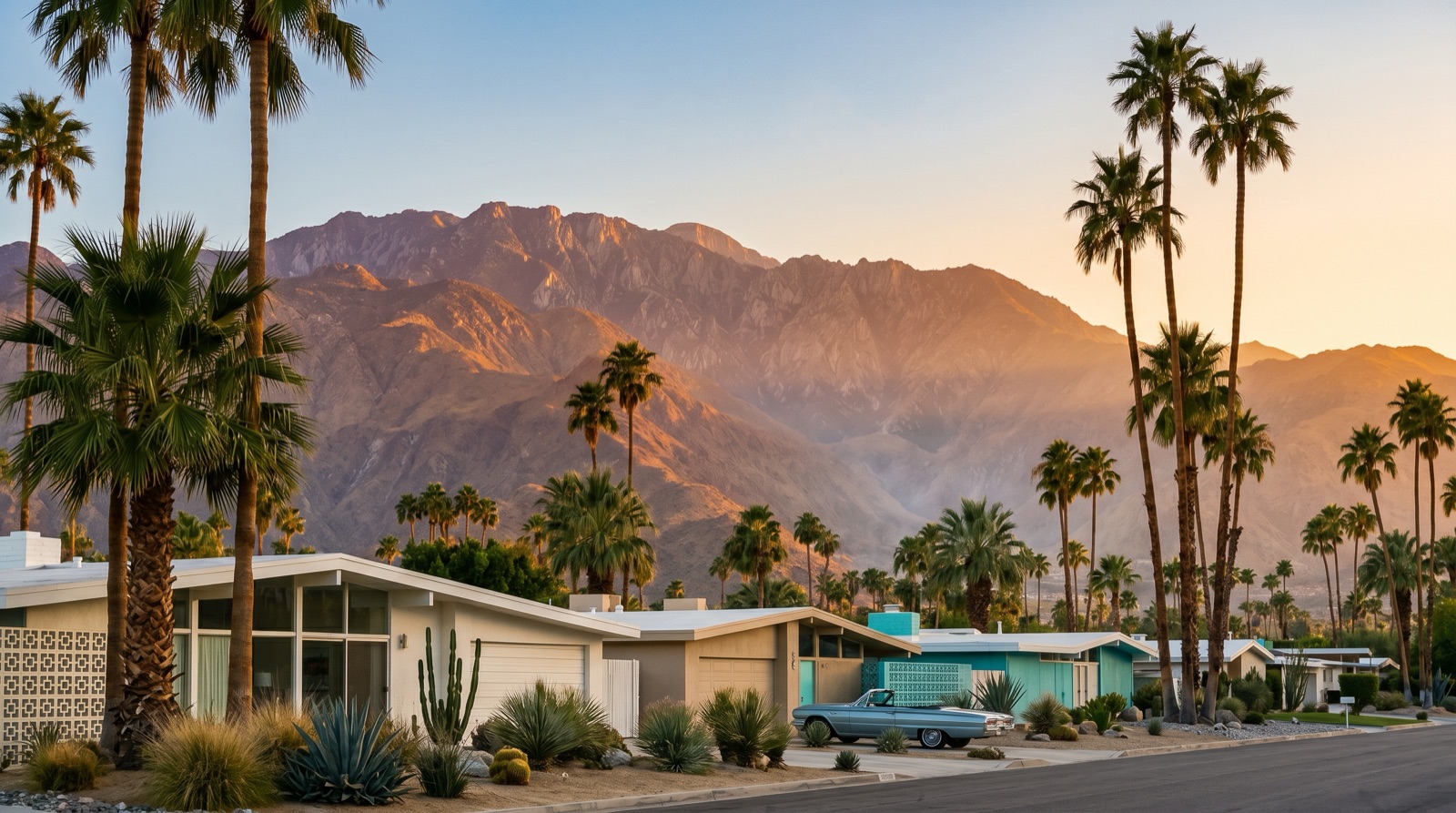 Private jet charter to Palm Springs