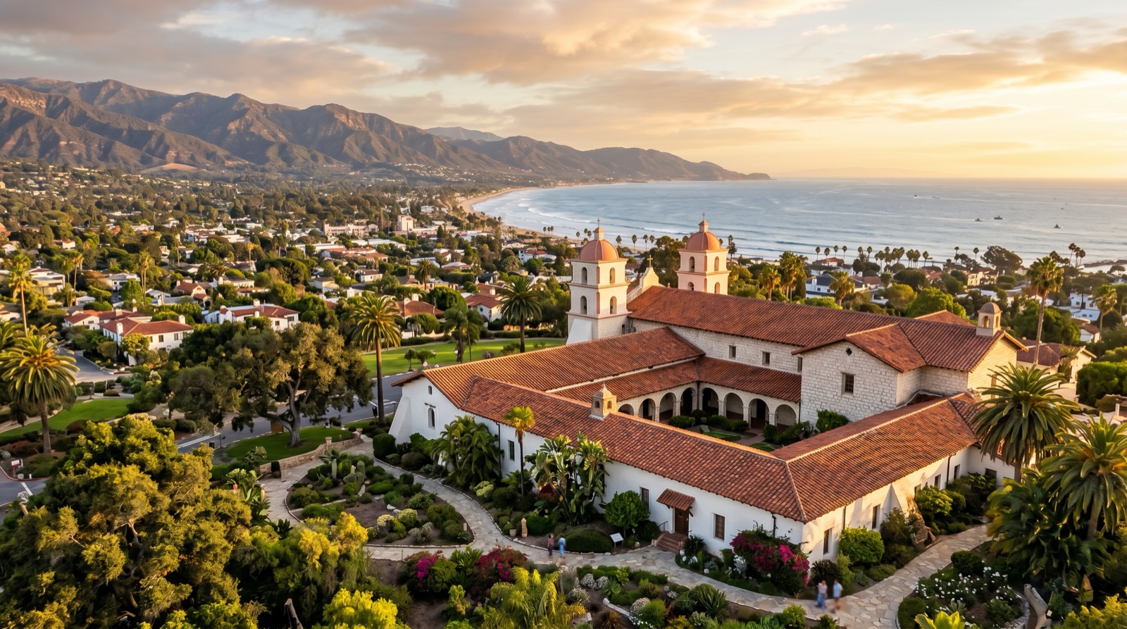 Private jet charter to Santa Barbara