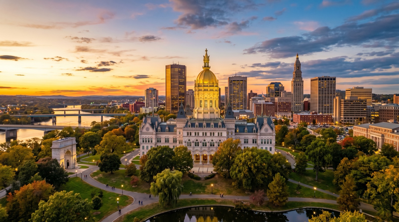 Private jet charter to Hartford