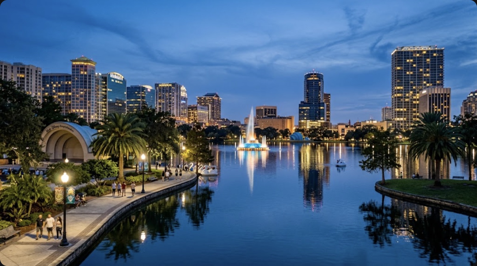 Private jet charter to Orlando