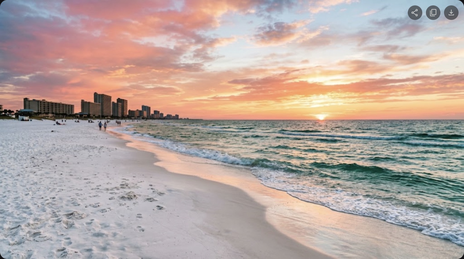 Private jet charter to Panama City Beach
