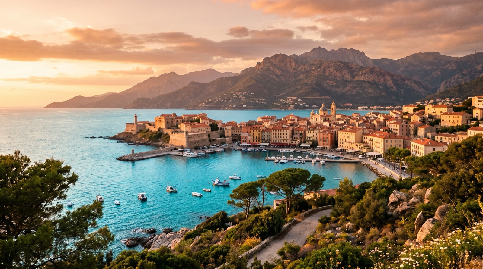 Private jet charter to Ajaccio