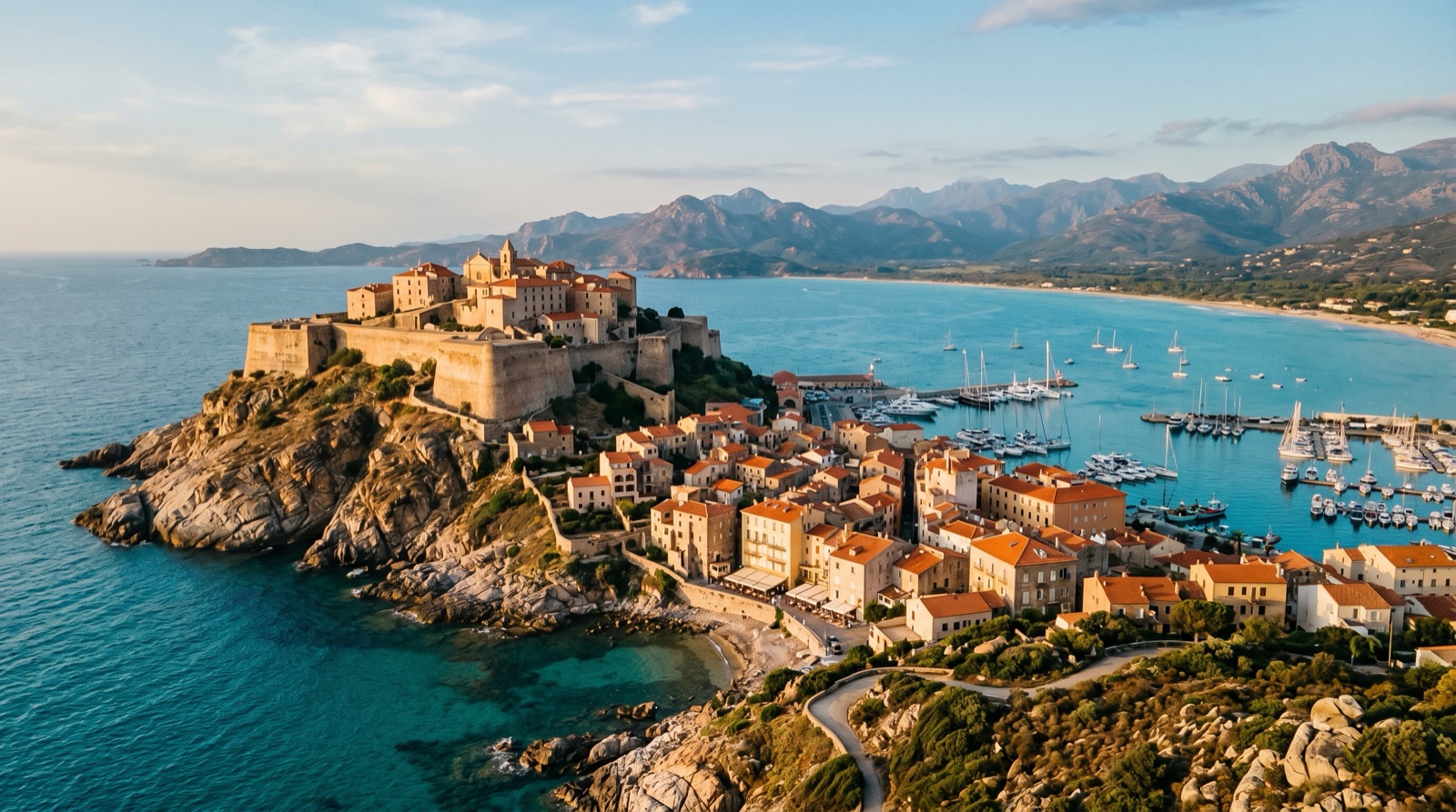 Private jet charter to Calvi