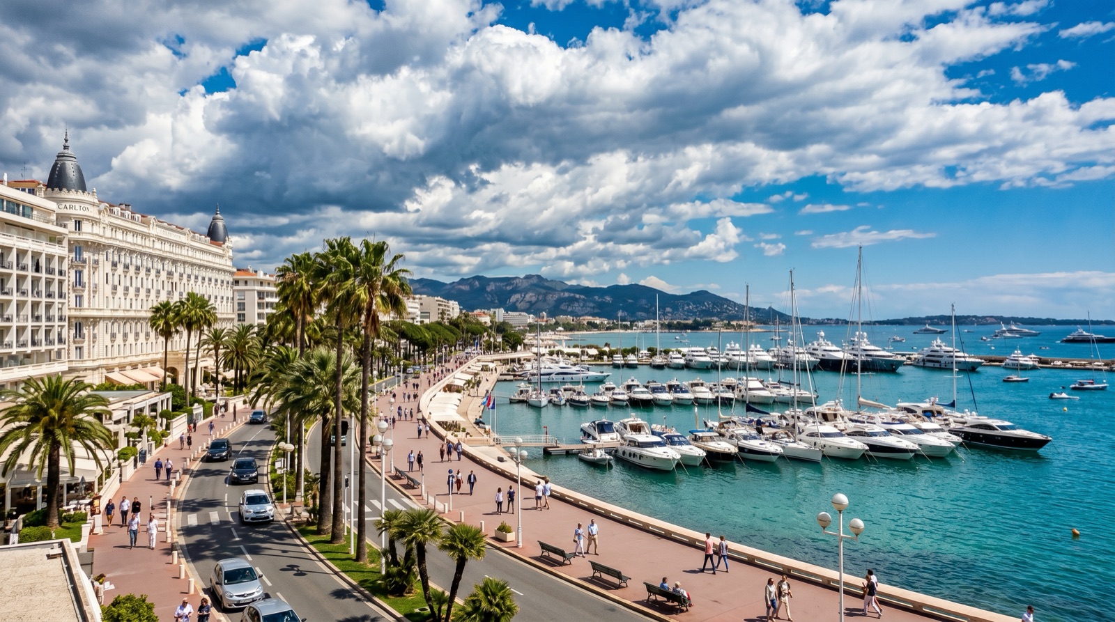 Private jet charter to Cannes