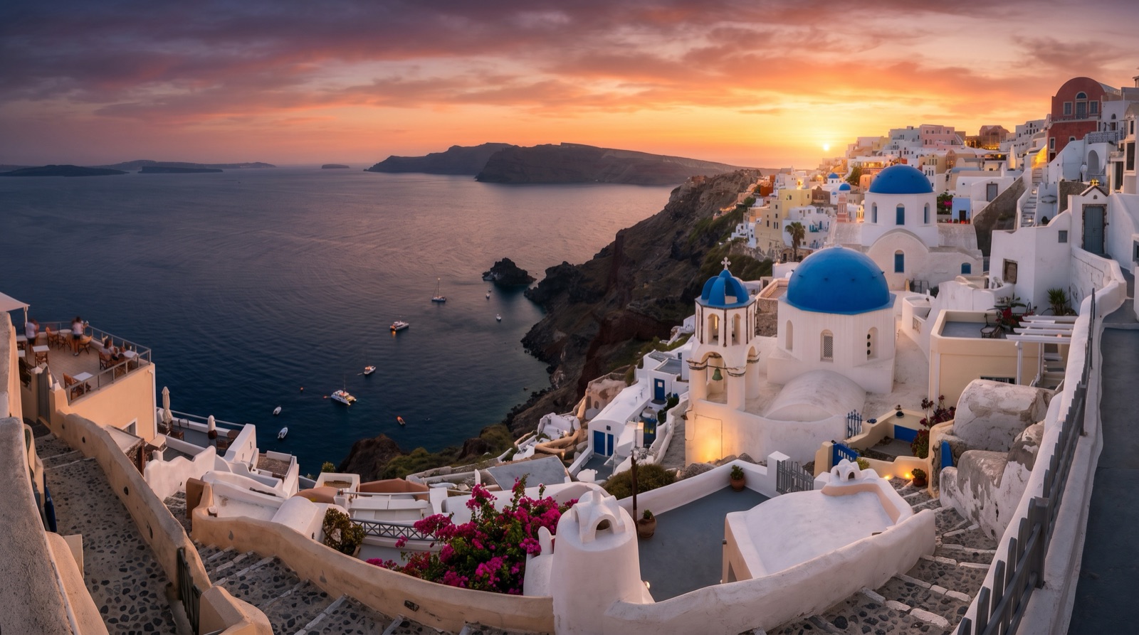 Private jet charter to Santorini Island
