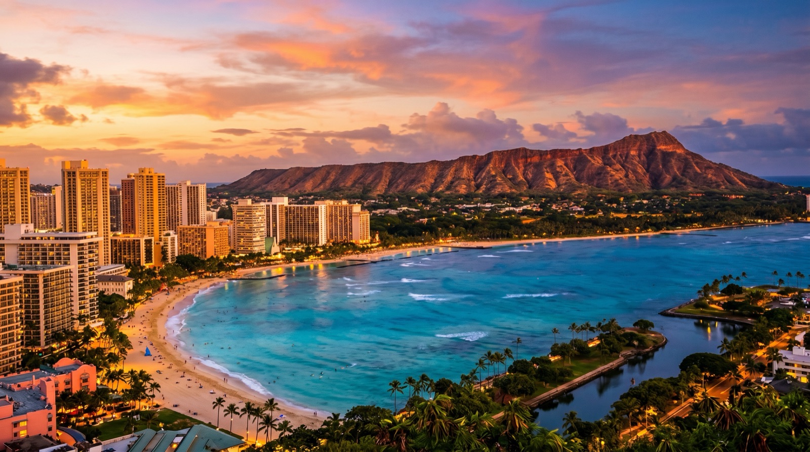Private jet charter to Honolulu, Oahu