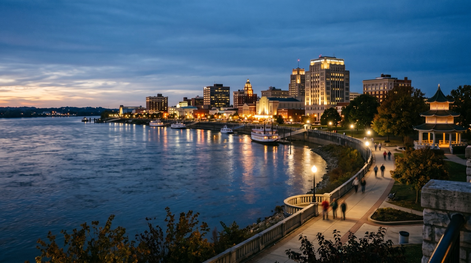Private jet charter to Evansville