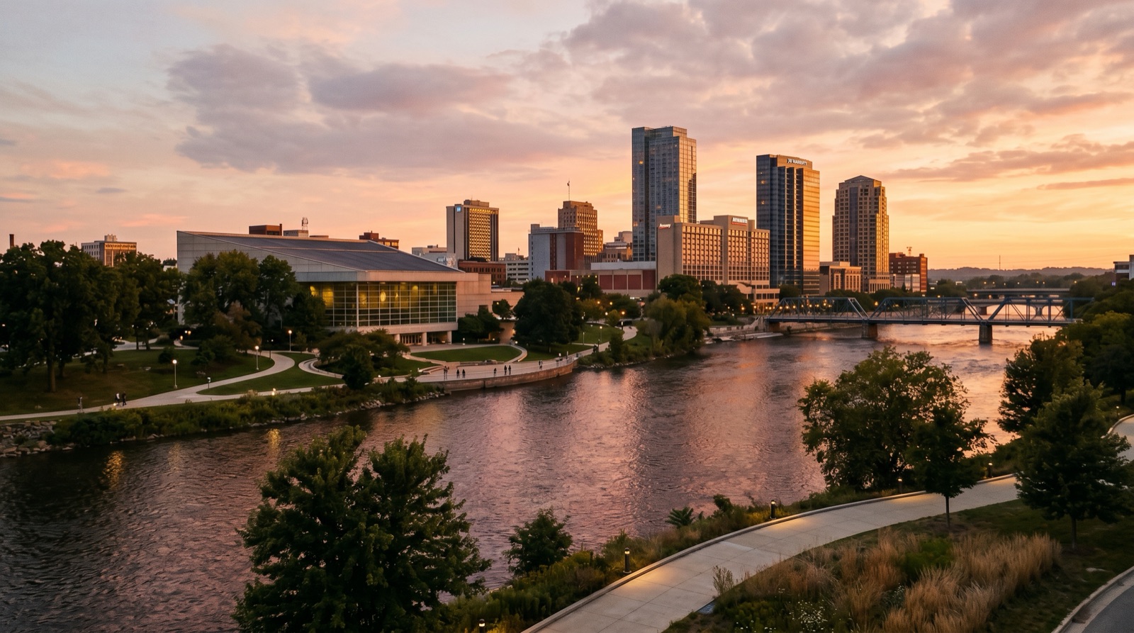 Private jet charter to Grand Rapids