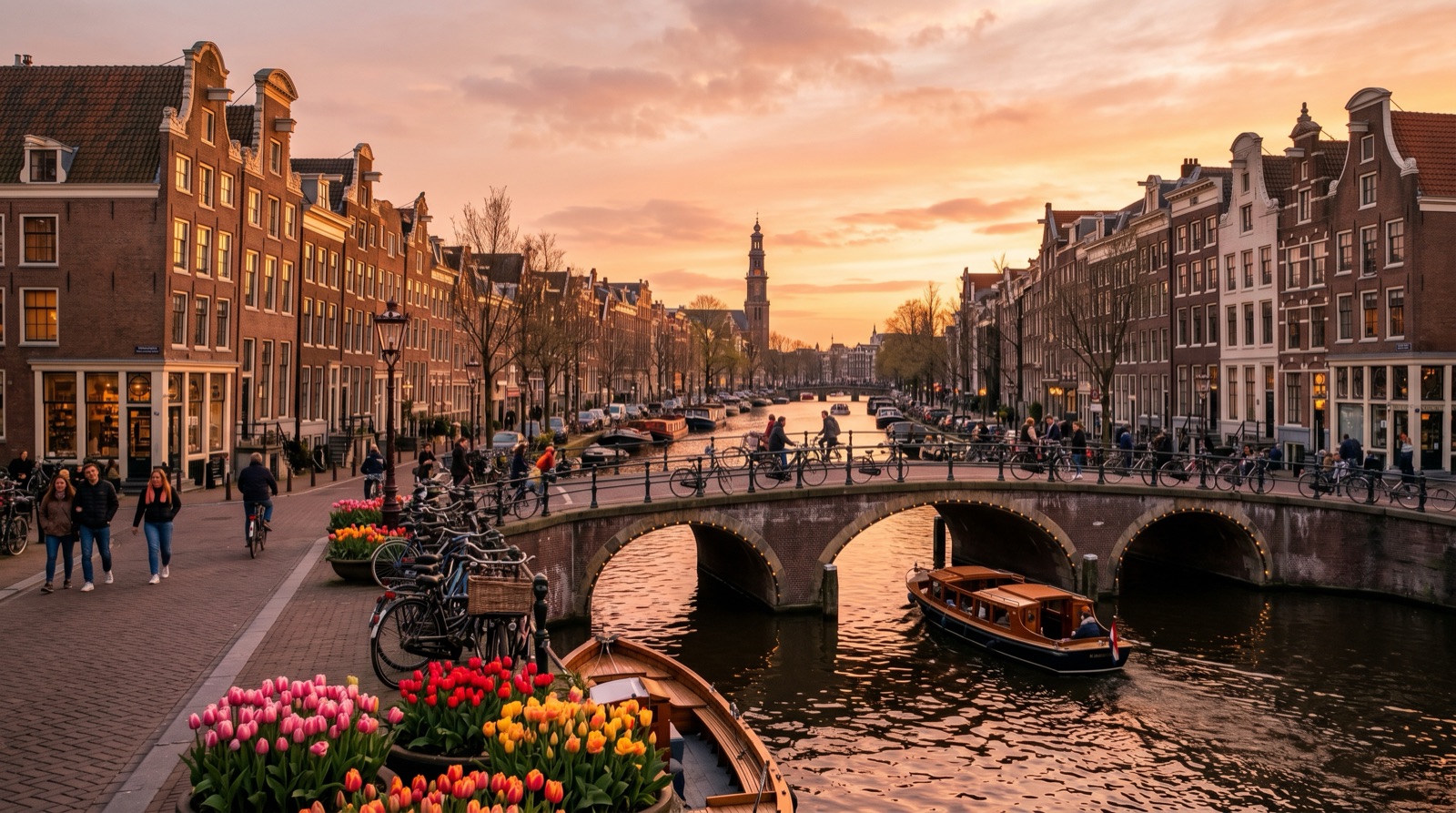 Private jet charter to Amsterdam