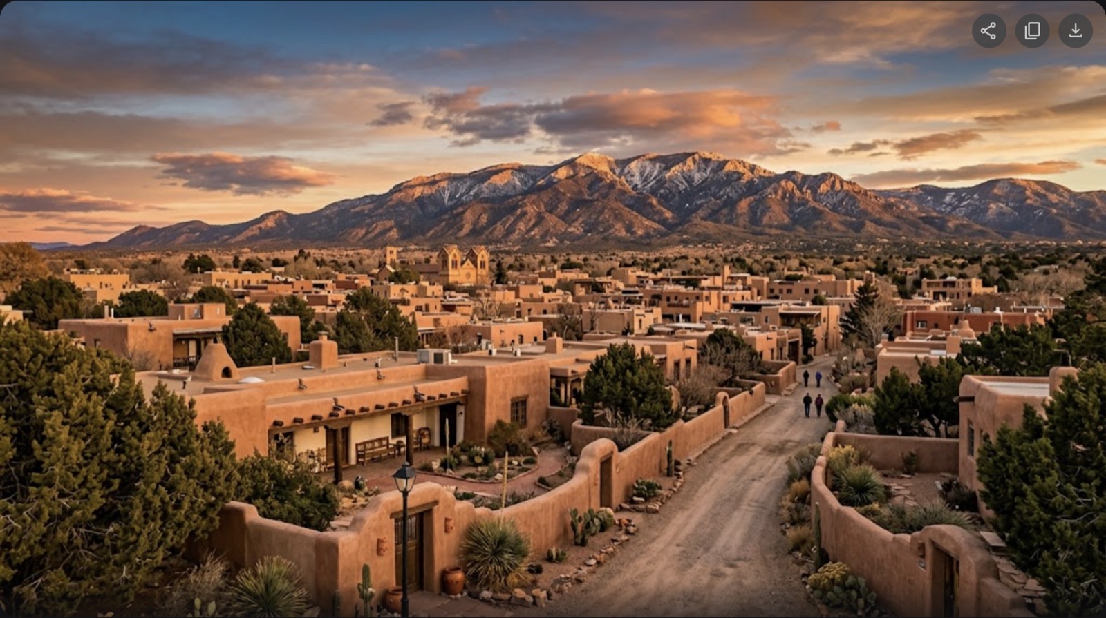 Private jet charter to Santa Fe