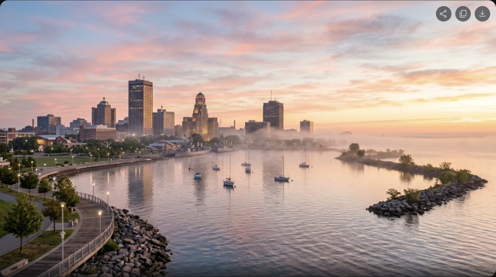 Private jet charter to Buffalo