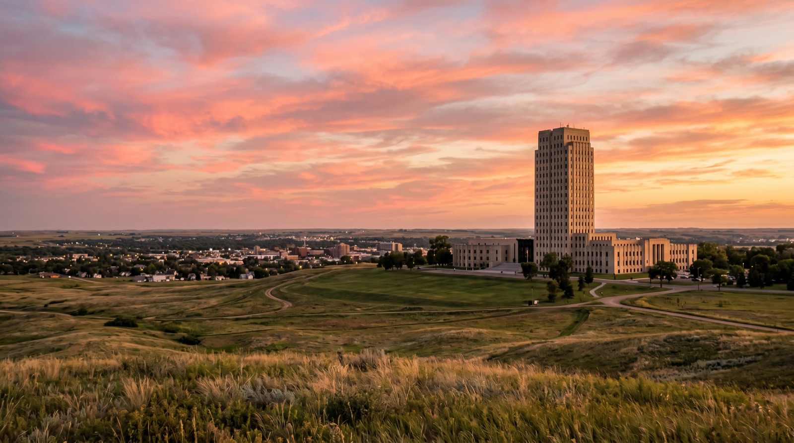 Private jet charter to Bismarck