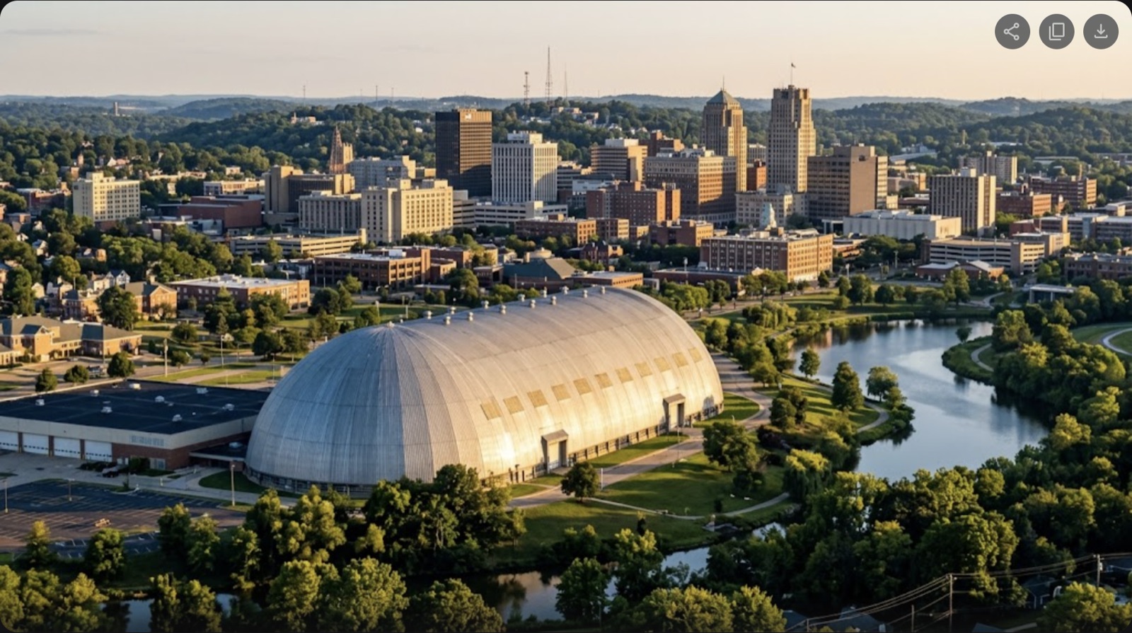 Private jet charter to Akron