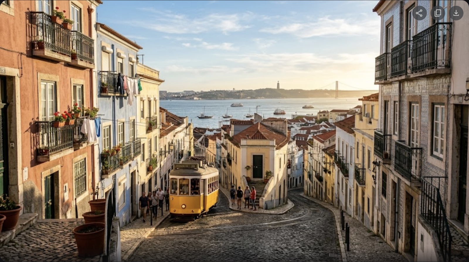 Private jet charter to Lisbon