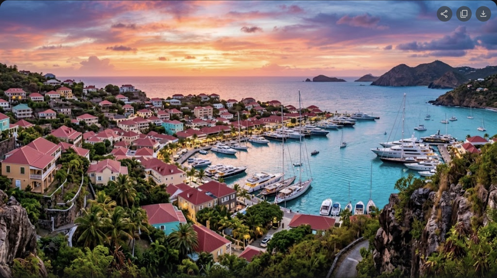 Private jet charter Miami to St. Barts