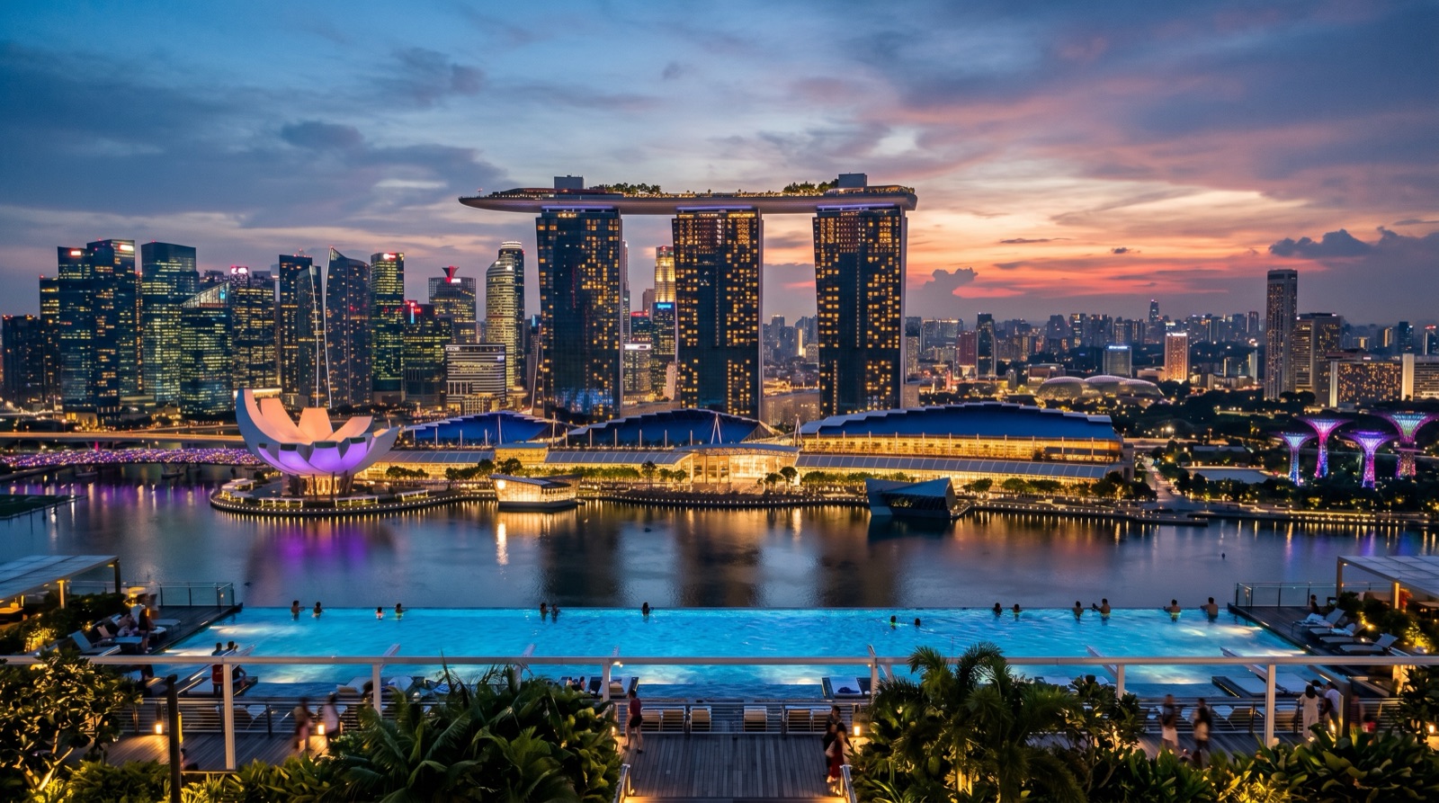 Private jet charter to Singapore
