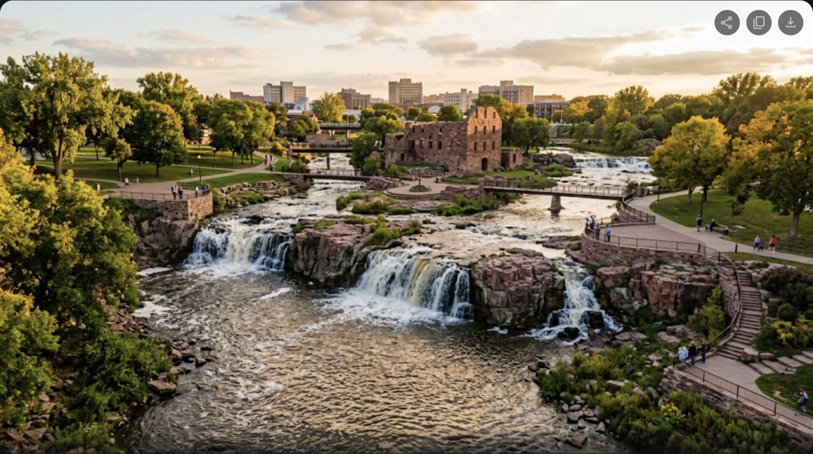 Private jet charter to Sioux Falls