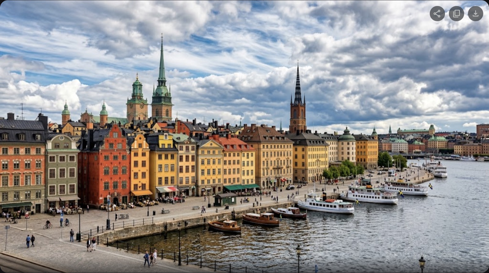 Private jet charter to Stockholm