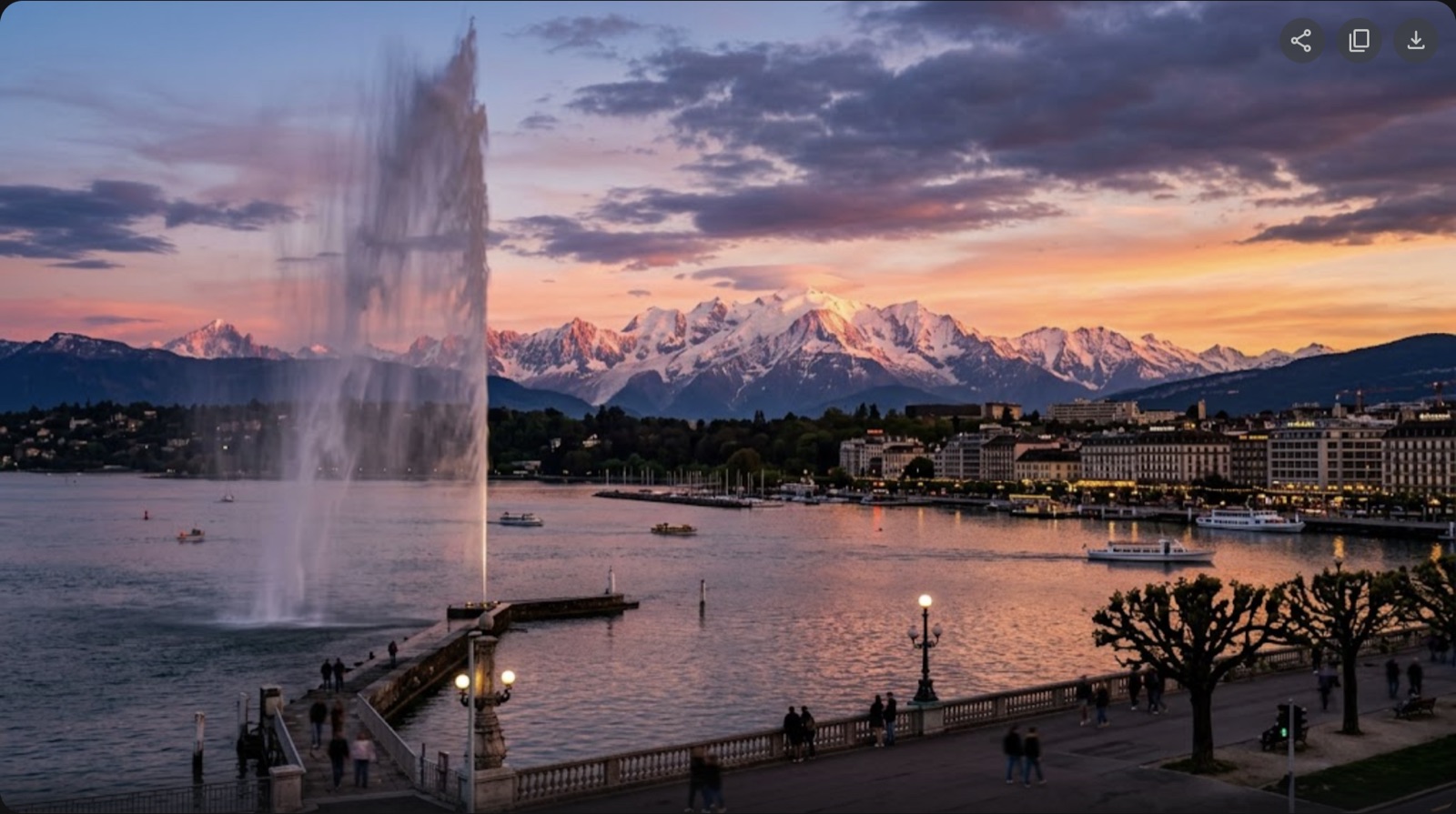 Private jet charter to Geneva