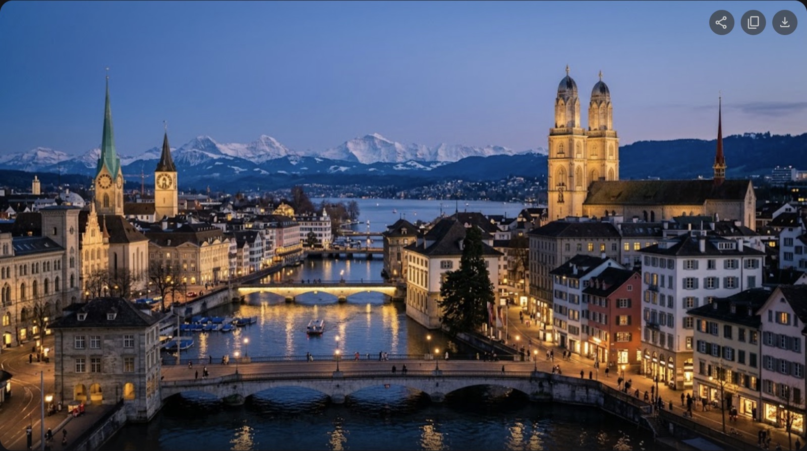 Private jet charter to Zurich