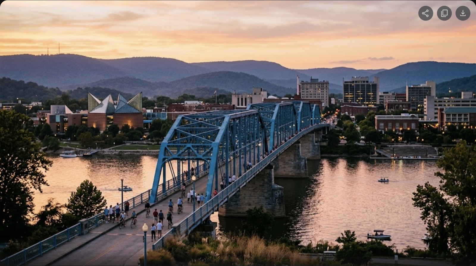 Private jet charter to Chattanooga