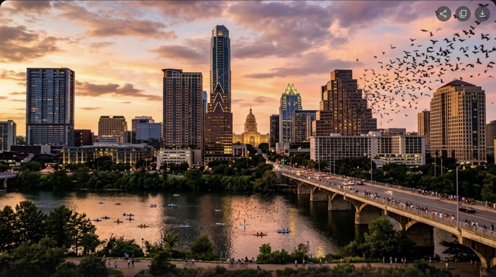 Private jet charter to Austin