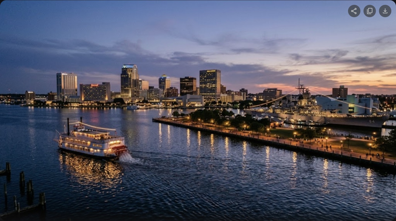 Private jet charter to Newport News