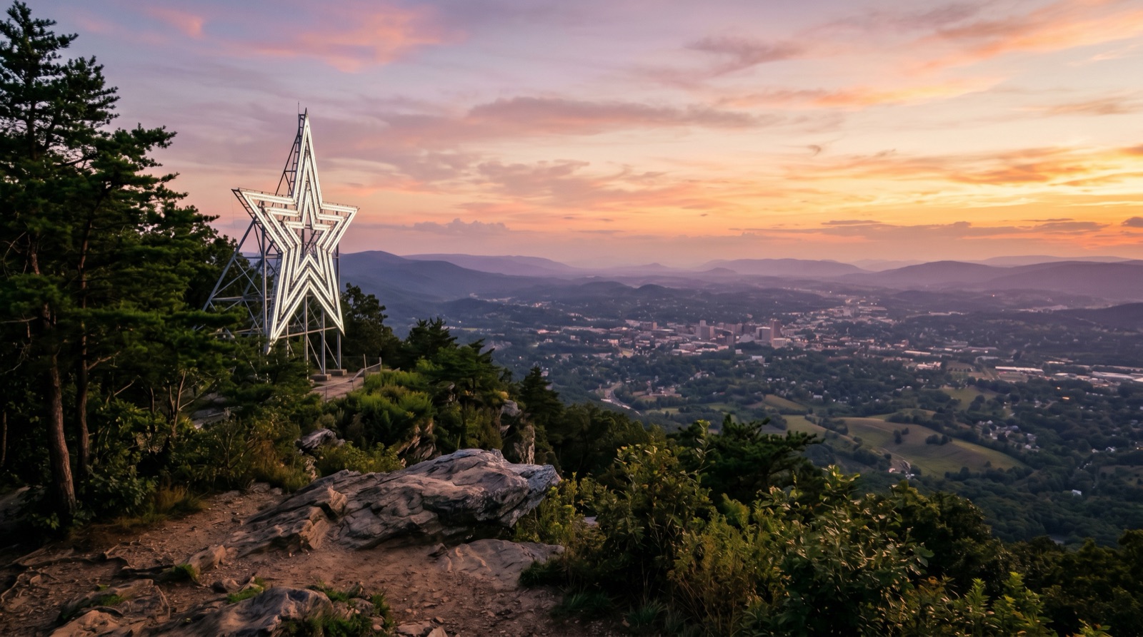 Private jet charter to Roanoke