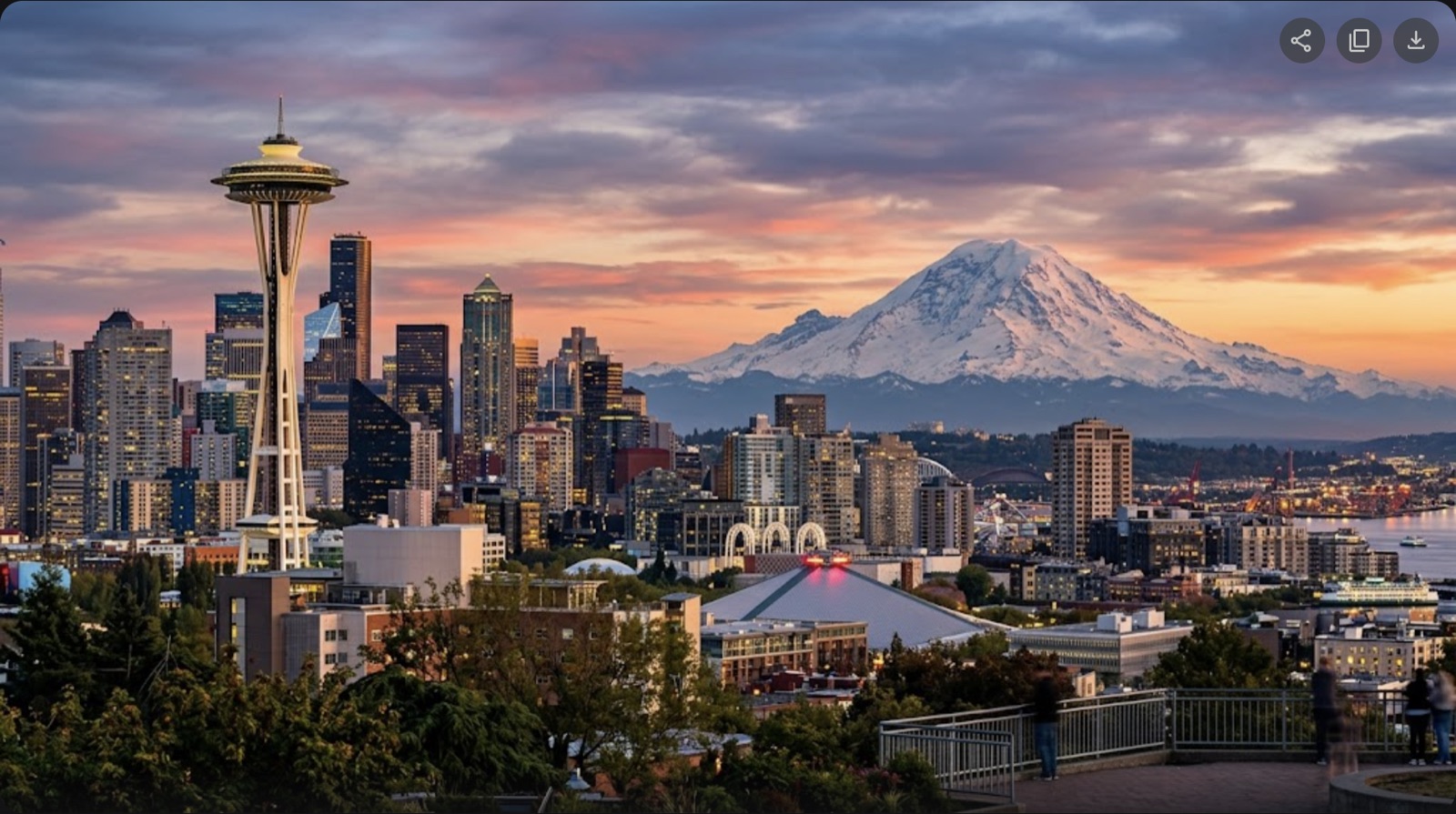 Private jet charter Los Angeles to Seattle