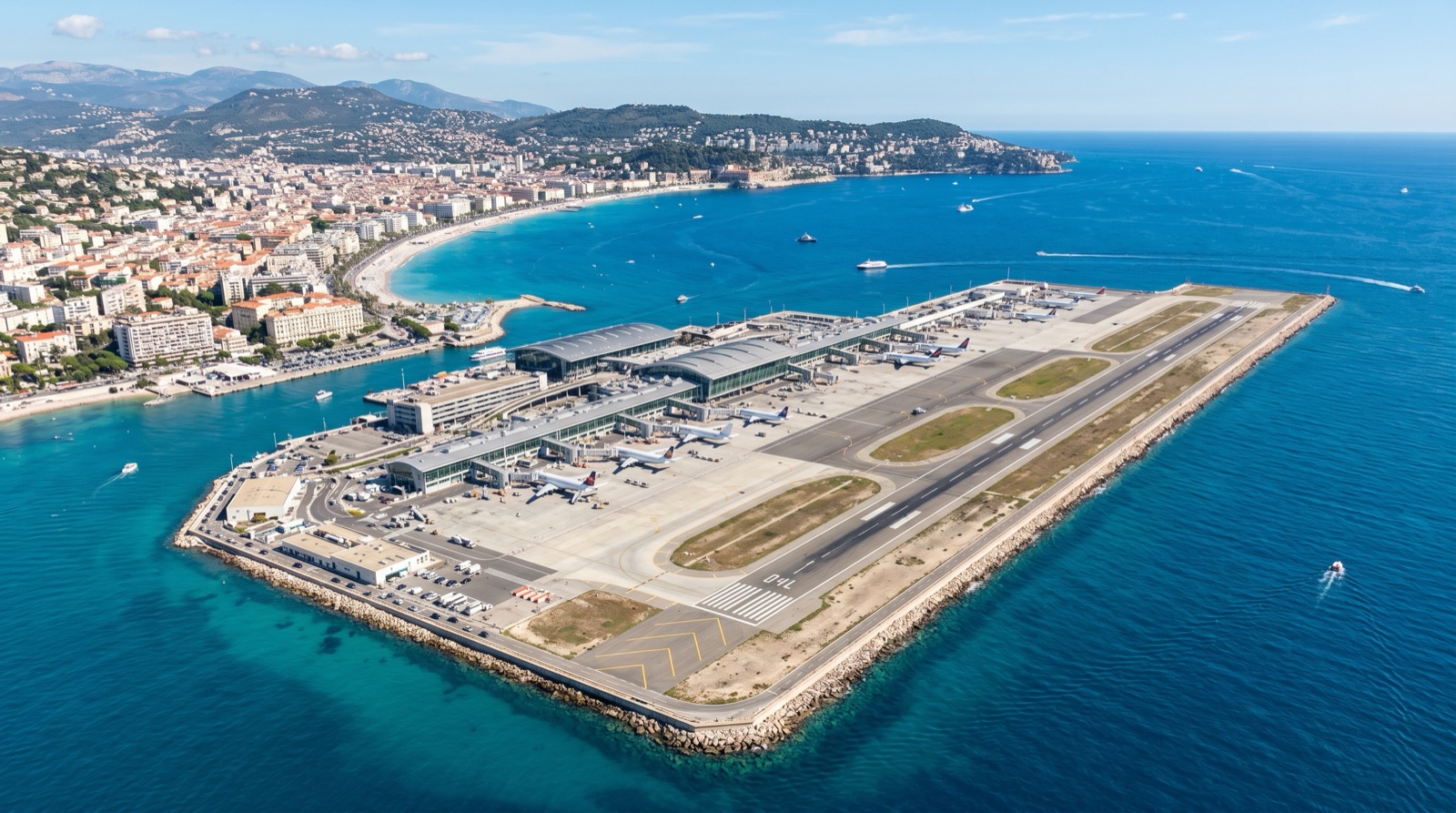Nice Cote dAzur airport French Riviera